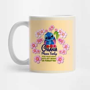 Stitch | Ohana means family Mug